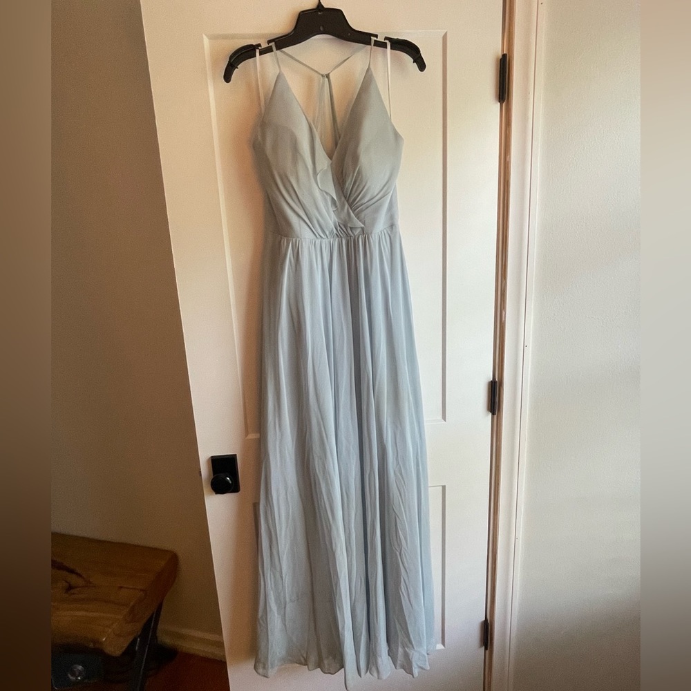 Dusty Blue Bridesmaid Dress